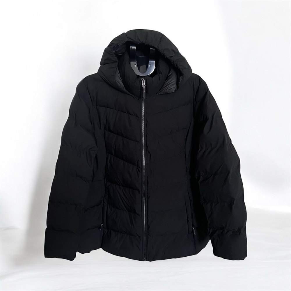 32 Degrees Black Quilted Puffer Jacket